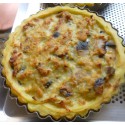 Quiche oignon et champignon