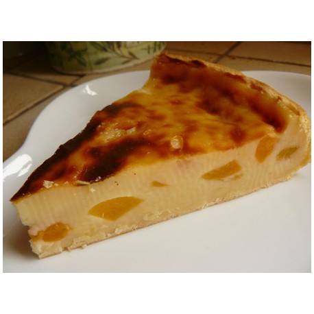 Flan aux abricots